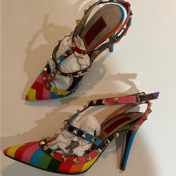 Valentino 1973 Rockstud Cage Pumps - Picture 4 of 4